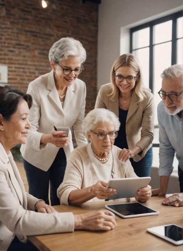 a team members holding their hands